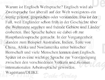Warum ist Englisch Weltsprache?