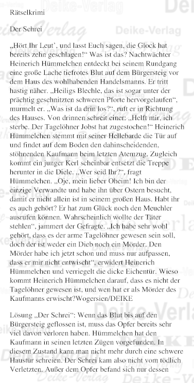 Der Schrei (Hümmelchen)