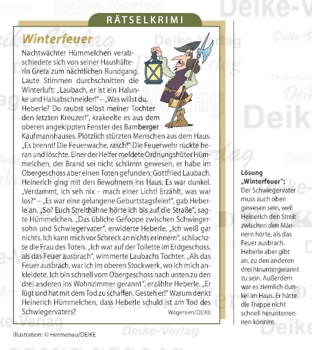 Winterfeuer  (Heinerich Hümmelchen)