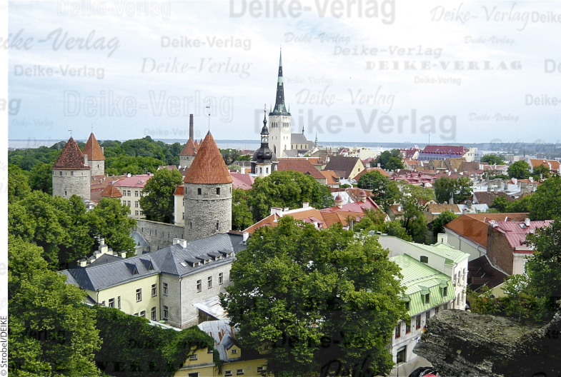 Tallinn Blick auf die Altstadt 
