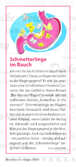 Schmetterlinge im Bauch