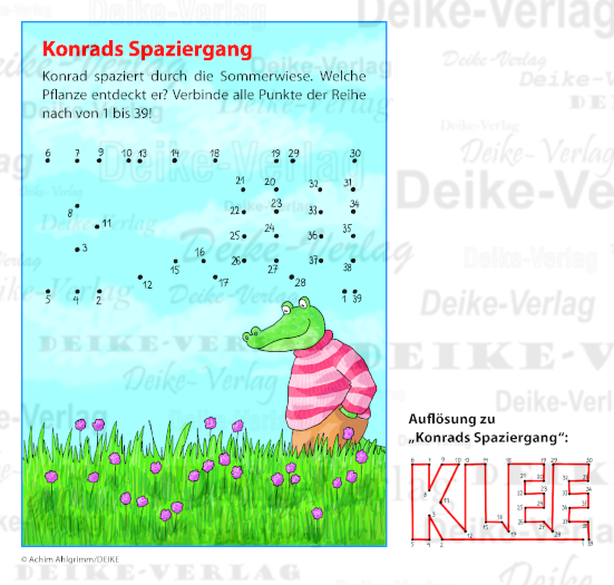 Klee - Konrad das Krokodil