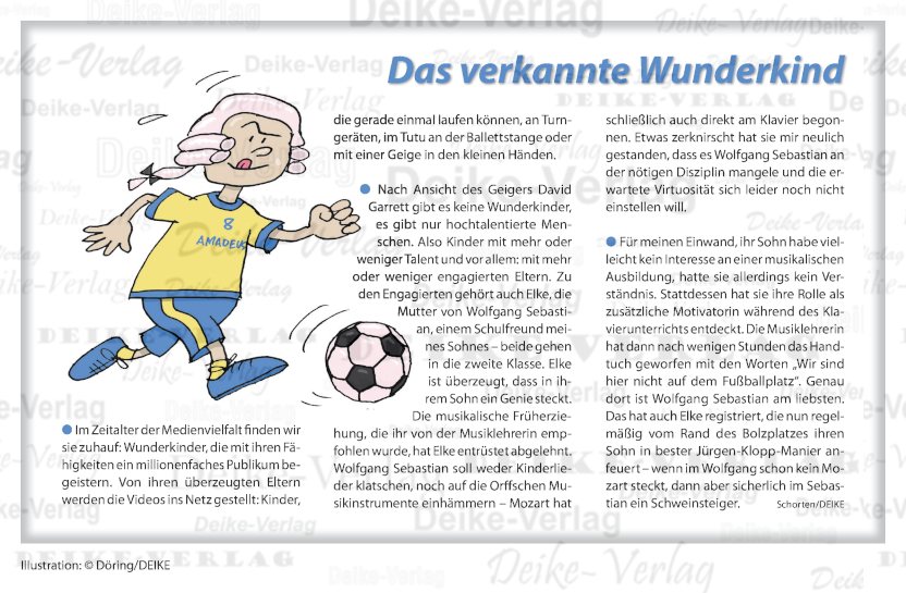 Das verkannte Wunderkind