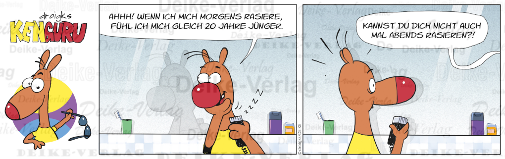 Rasieren am Morgen - Ken Guru KW 2126