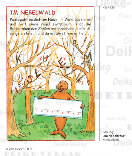 Kohlmeise  - Paula das Walross  KW 4726