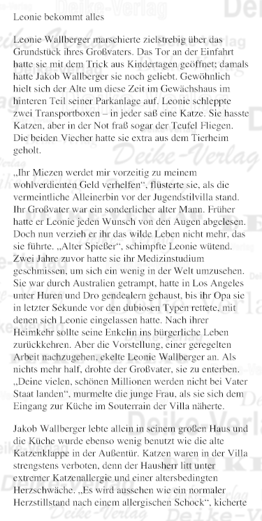 Leonie bekommt alles!