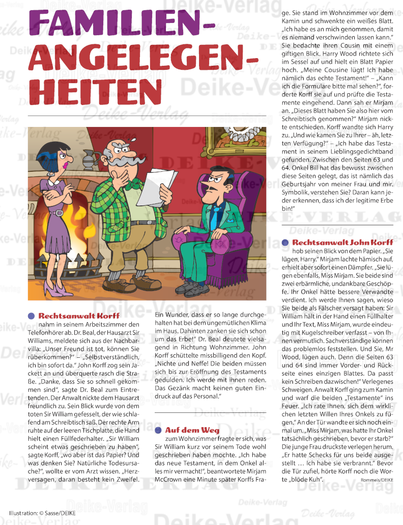 Familienangelegenheiten