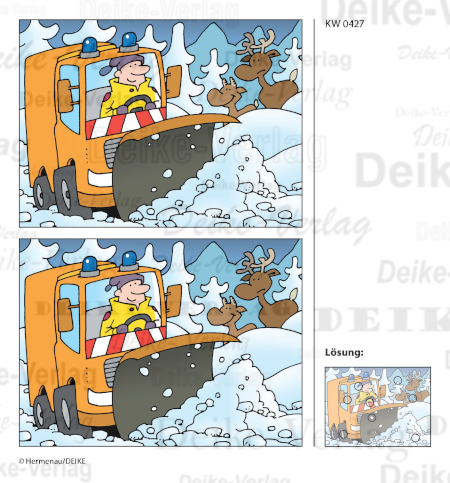 Schneeräumgerät - Fehlerbilde KW 0427