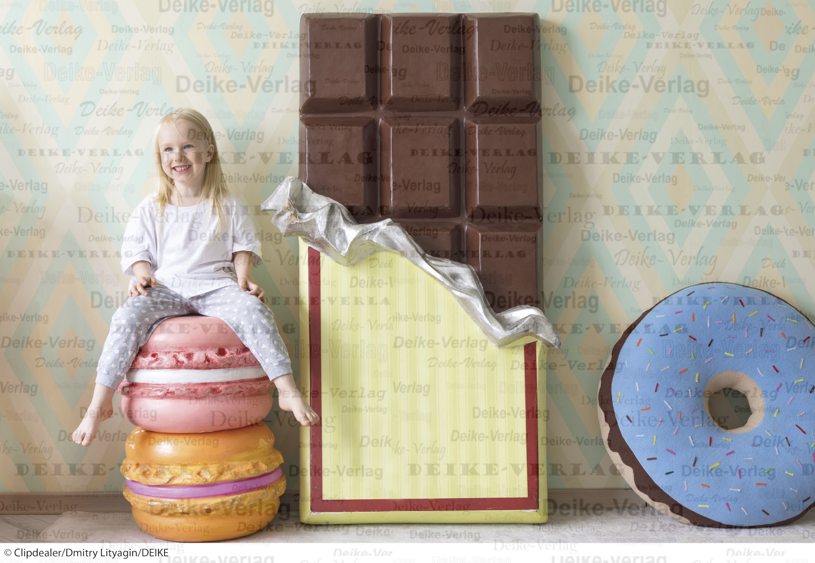 Kinder und Süßigkeiten