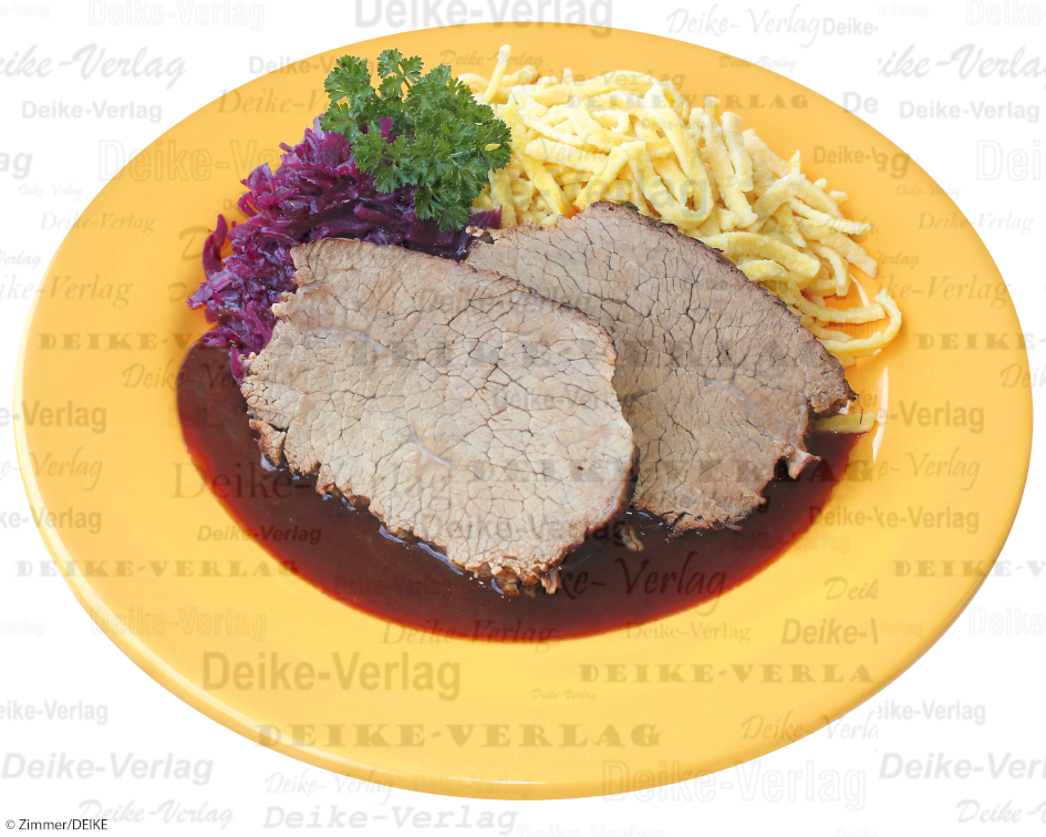 Deutsches Rezept: Weihnachtlicher Rinderbraten