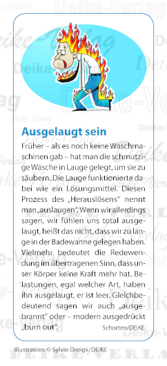 Ausgelaugt sein