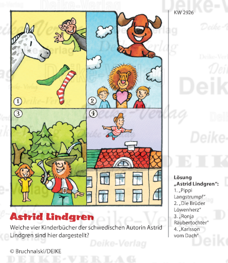 Astrid Lindgren - Oscar der schlaue Dackel KW 2926