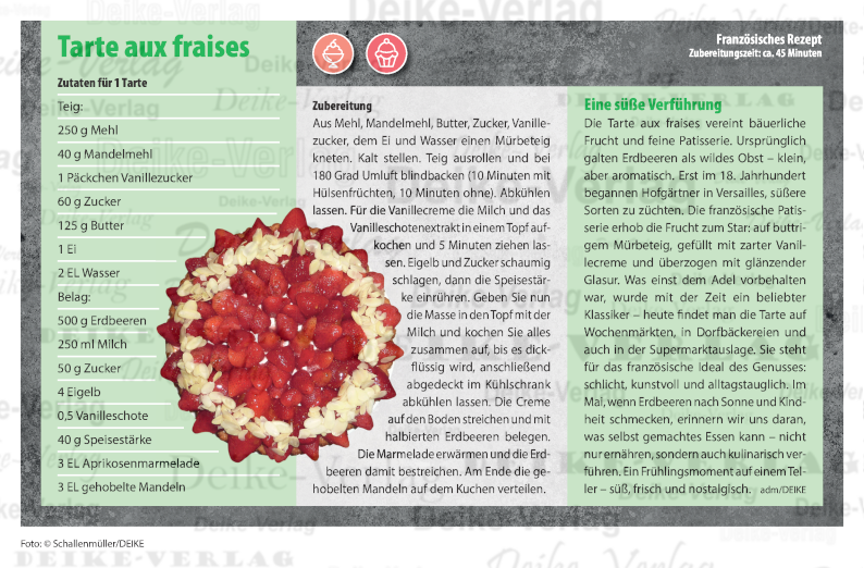 Tarte aux fraises