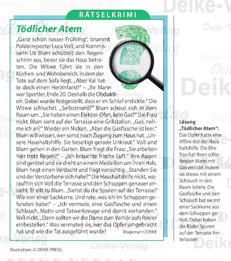 Tödlicher Atem (Liz Blum)