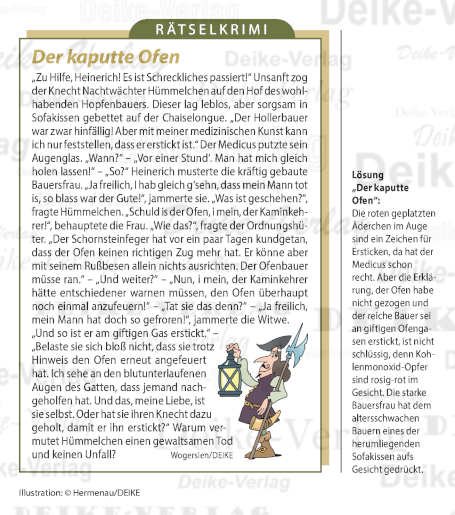 Der kaputte Ofen Hümmelchen)