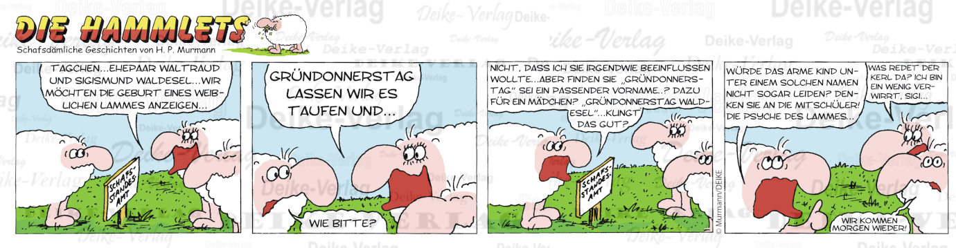 Geburt und Taufe  - Hammlets