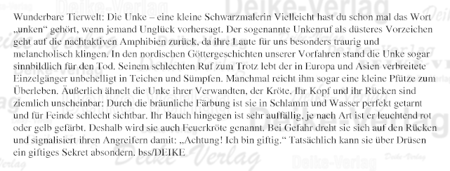 Die Unke