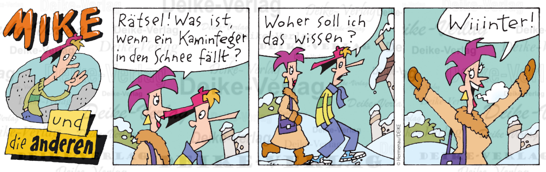 Kaminfeger im Schnee - Mike und die anderen KW 5014