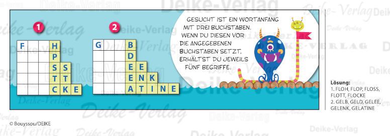 Der Wortanfang (Die Monsterbande)