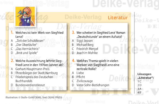 Siegfried Lenz - Quiz