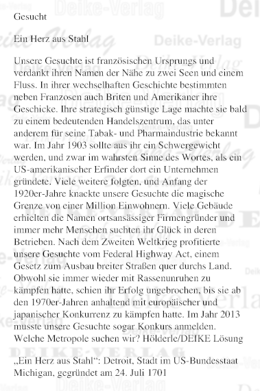 Detroit - Personenrätsel KW 3126