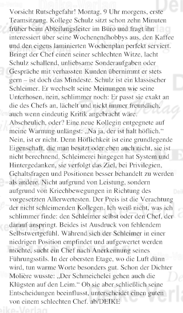 Vorsicht, Rutschgefahr!