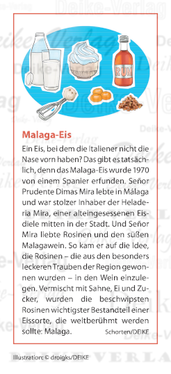 Malaga-Eis