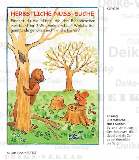 Nüsse - Paula das Walross KW 4826