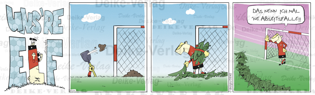 Abseitsfalle - Unsere Elf 4020