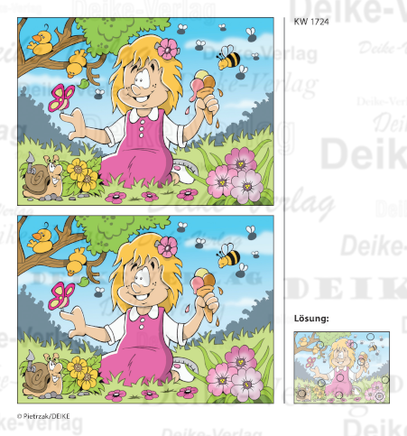 Schmetterlinge - Fehlerbilder KW 1724