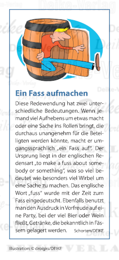 Ein Fass aufmachen