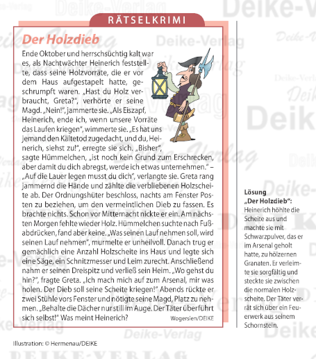 Der Holzdieb (Heinerich Hümmelchen)