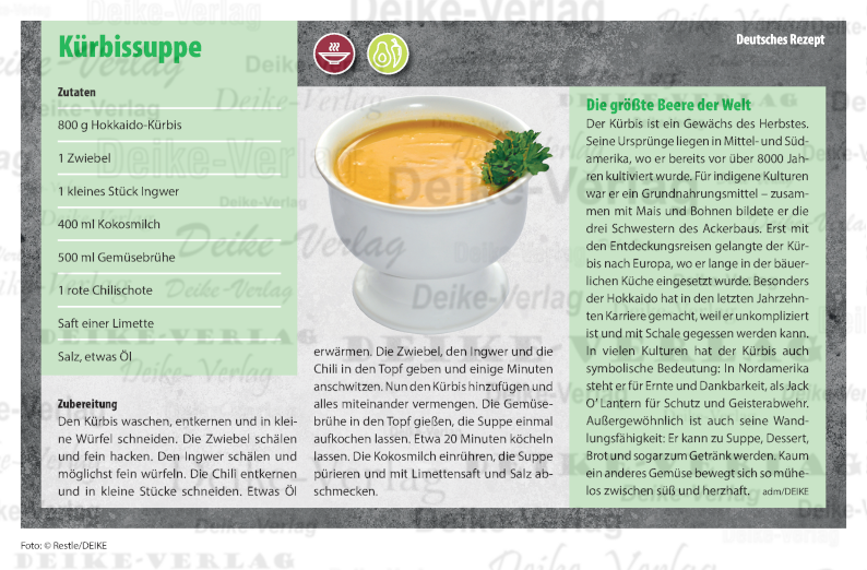Kürbissuppe