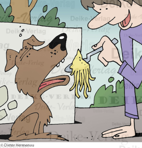 Hund und Futter