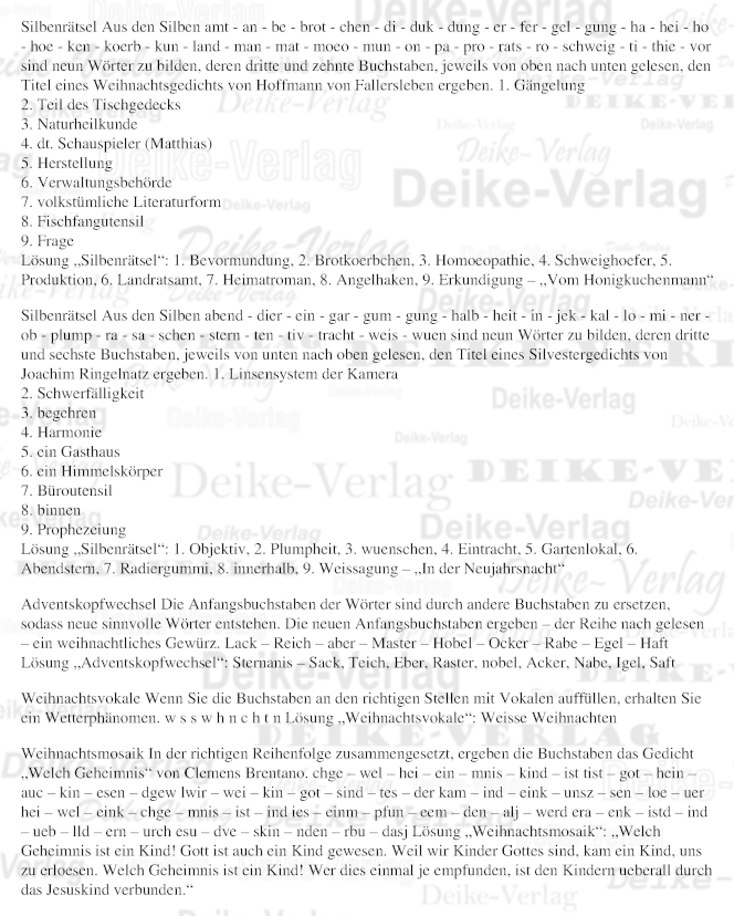 Wort und Texträtsel 2612