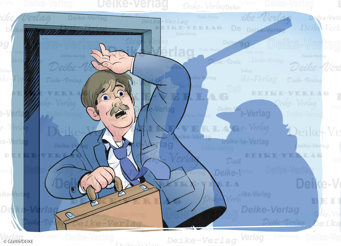 Angriff auf Büroangestellten