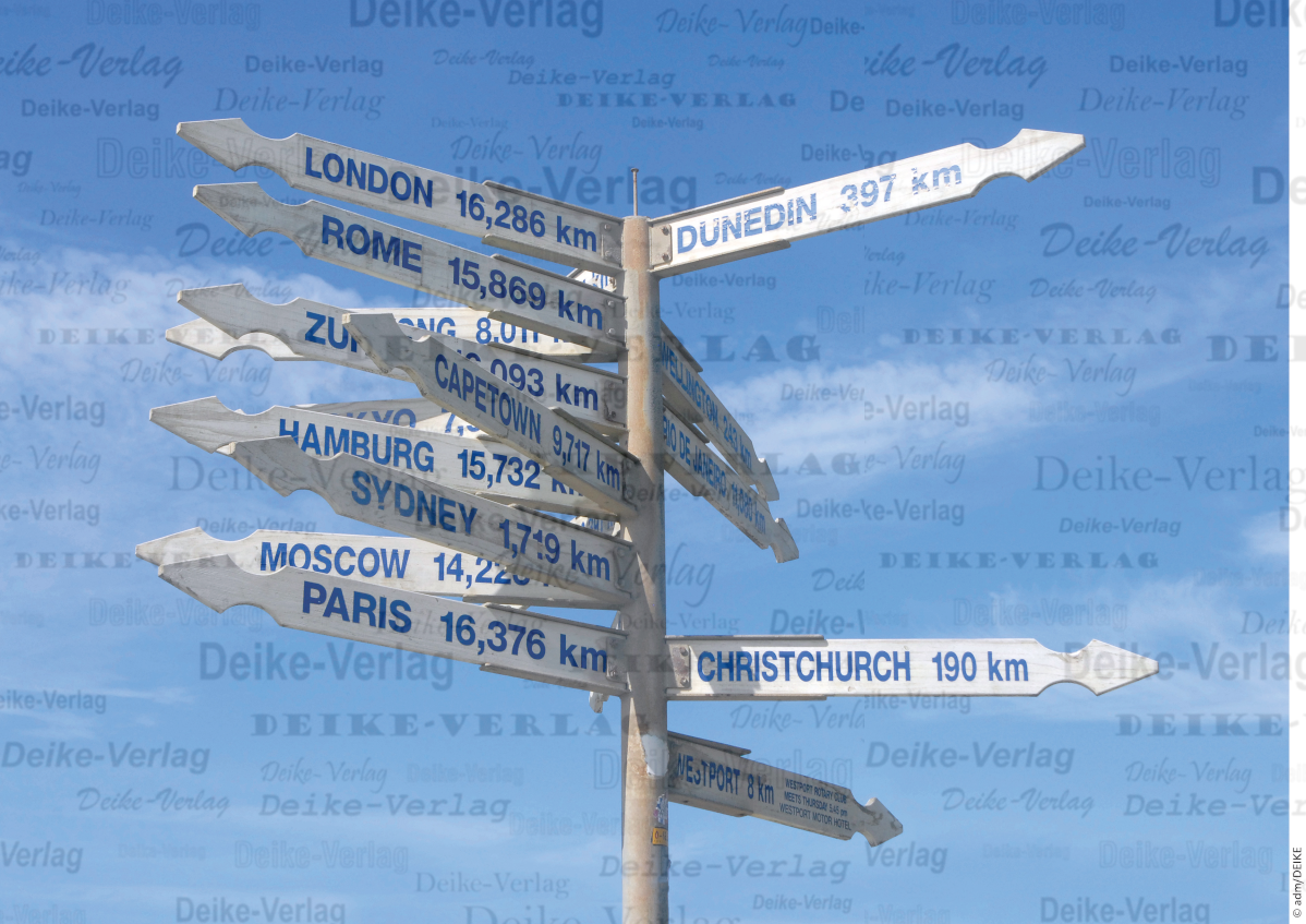 Wegweiser (in Neuseeland)