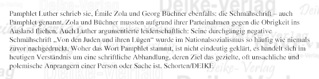 Ausdruck: Pamphlet