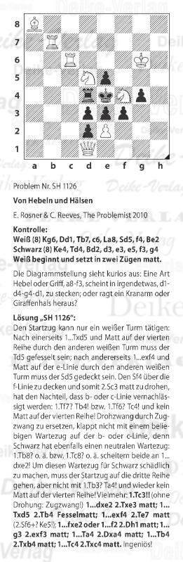 Schachaufgabe KW 1126