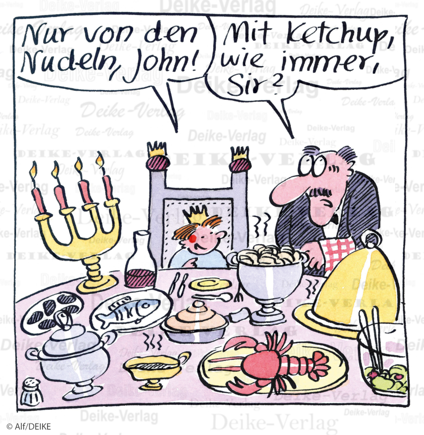 Essen für den Prinz