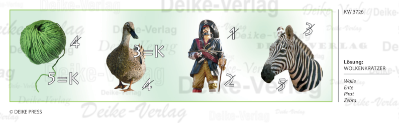 Wolkenkratzer - Rebus KW 3726