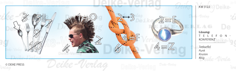 Telefonkonferenz - Rebus KW 3122