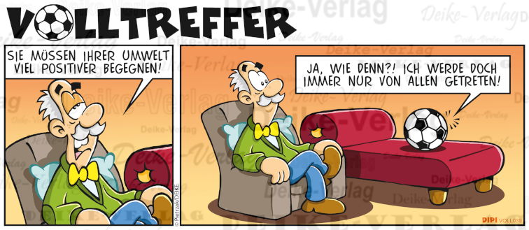 Ball beim Psychiater - Volltreffer