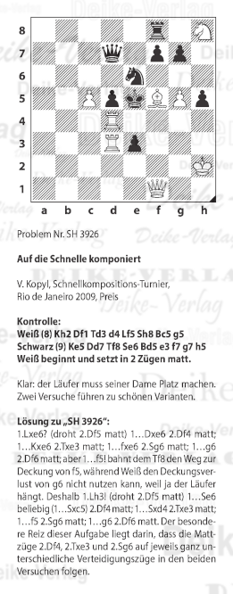 Schach KW 3926