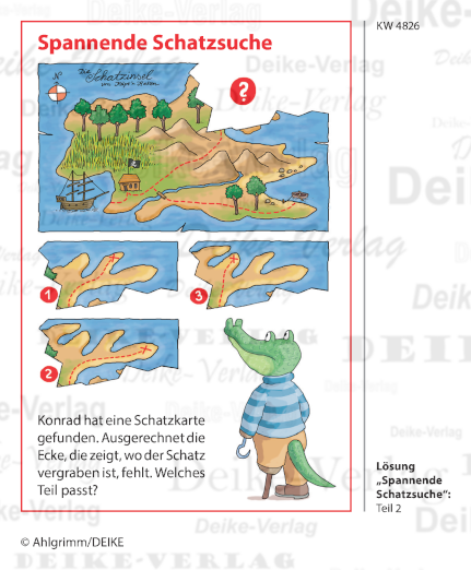 Schatzsuche  - Konrad das Krokodil KW 4426
