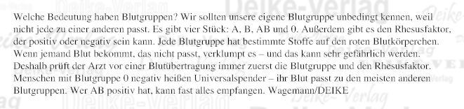 Welche Bedeutung haben Blutgruppen?