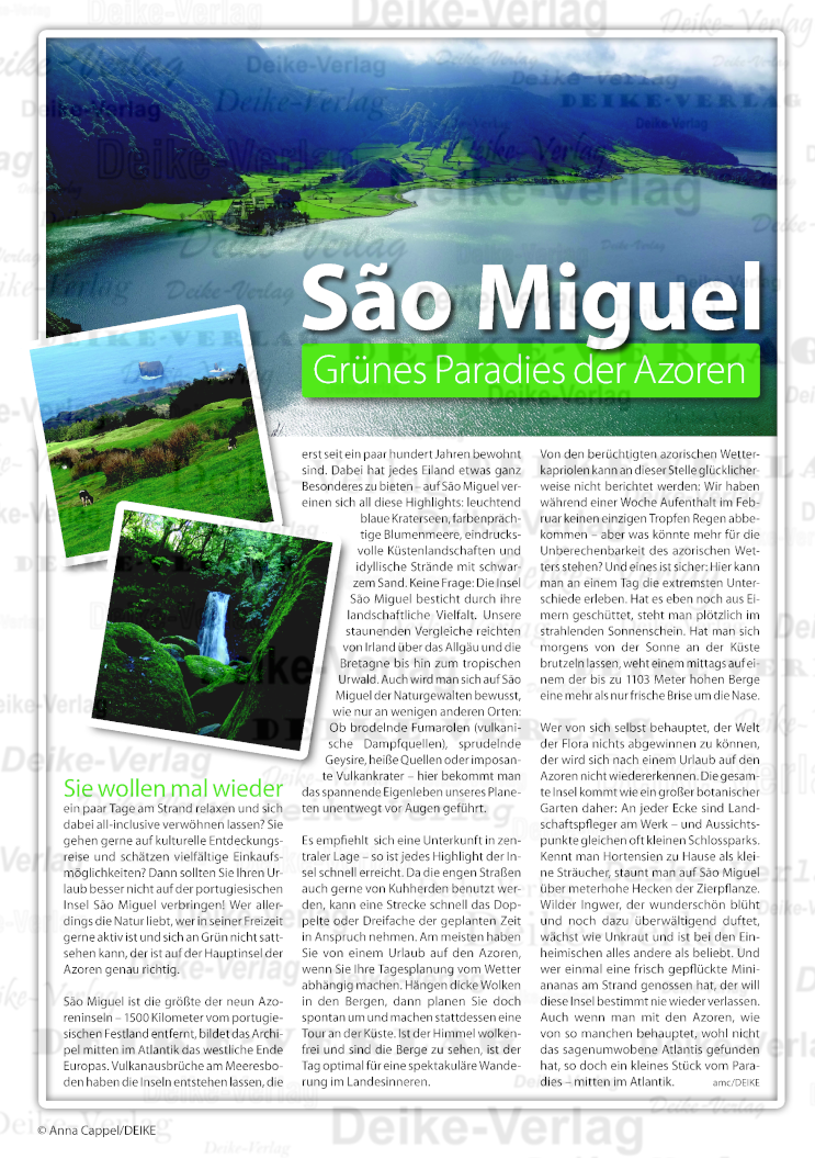 Sao Miguel (Azoren)