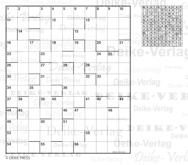 Um die Ecke gedacht 2607
