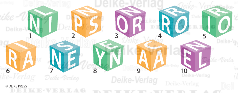 Auge um Auge fuehrt nur zu Blindheit - Würfelrätsel