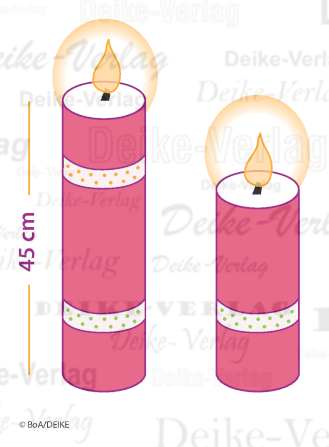 Kerze - Rechenrätsel